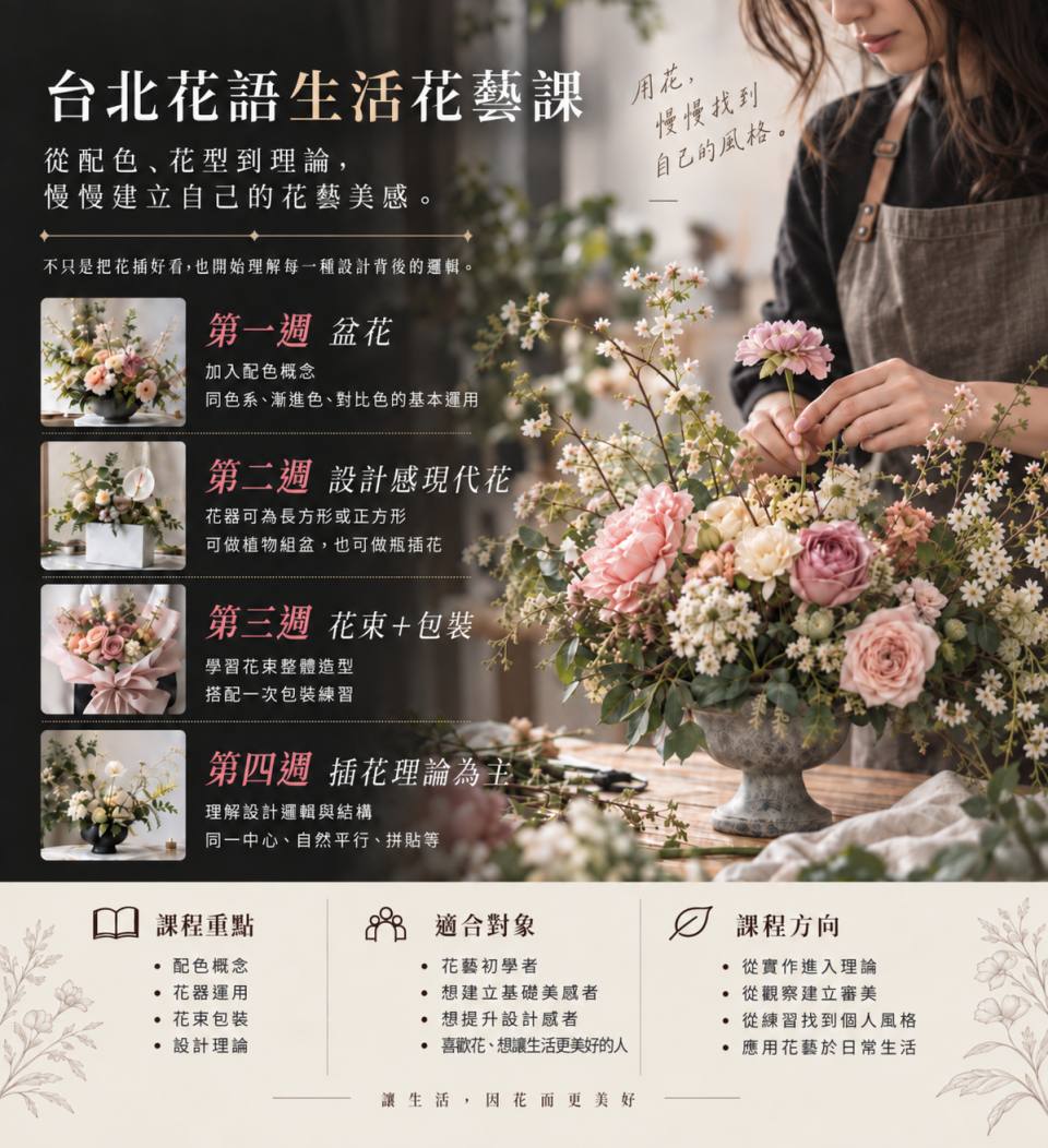 10月生活花藝課