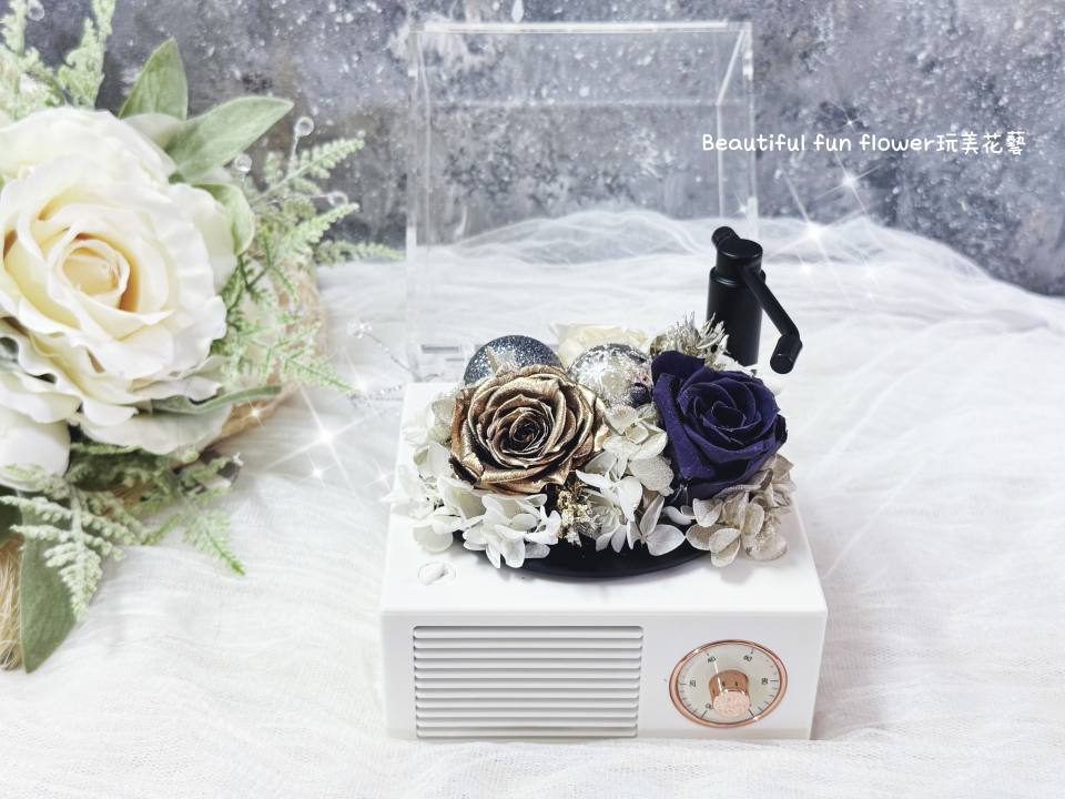 貴氣銀金藍芽音響-實拍圖片