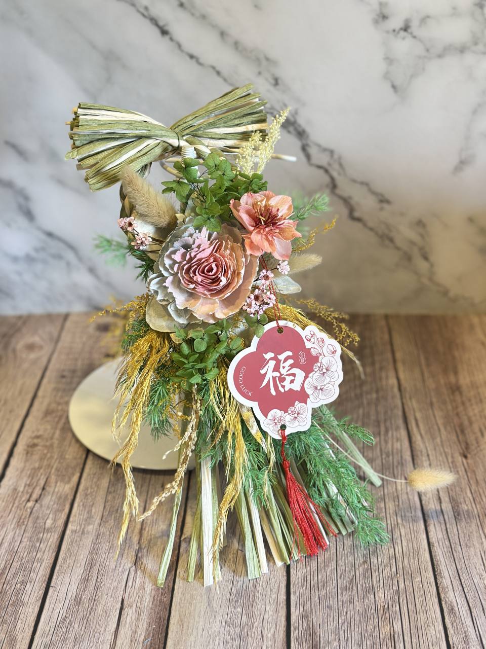 織夢．草木納福 注連繩-實拍圖片