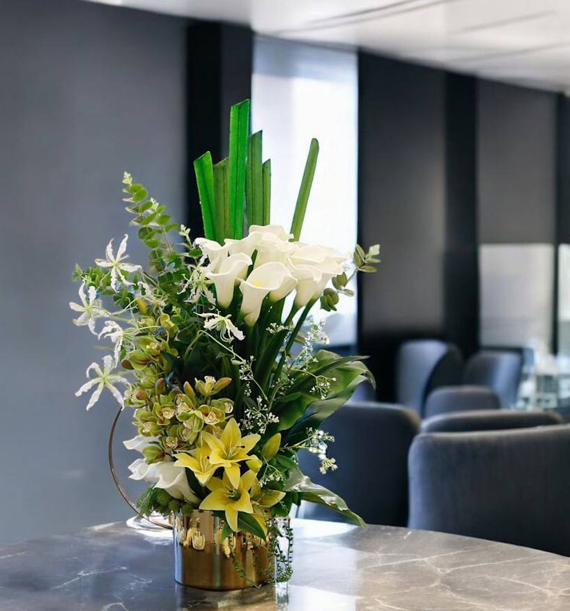 空間花藝<海芋>-實拍圖片