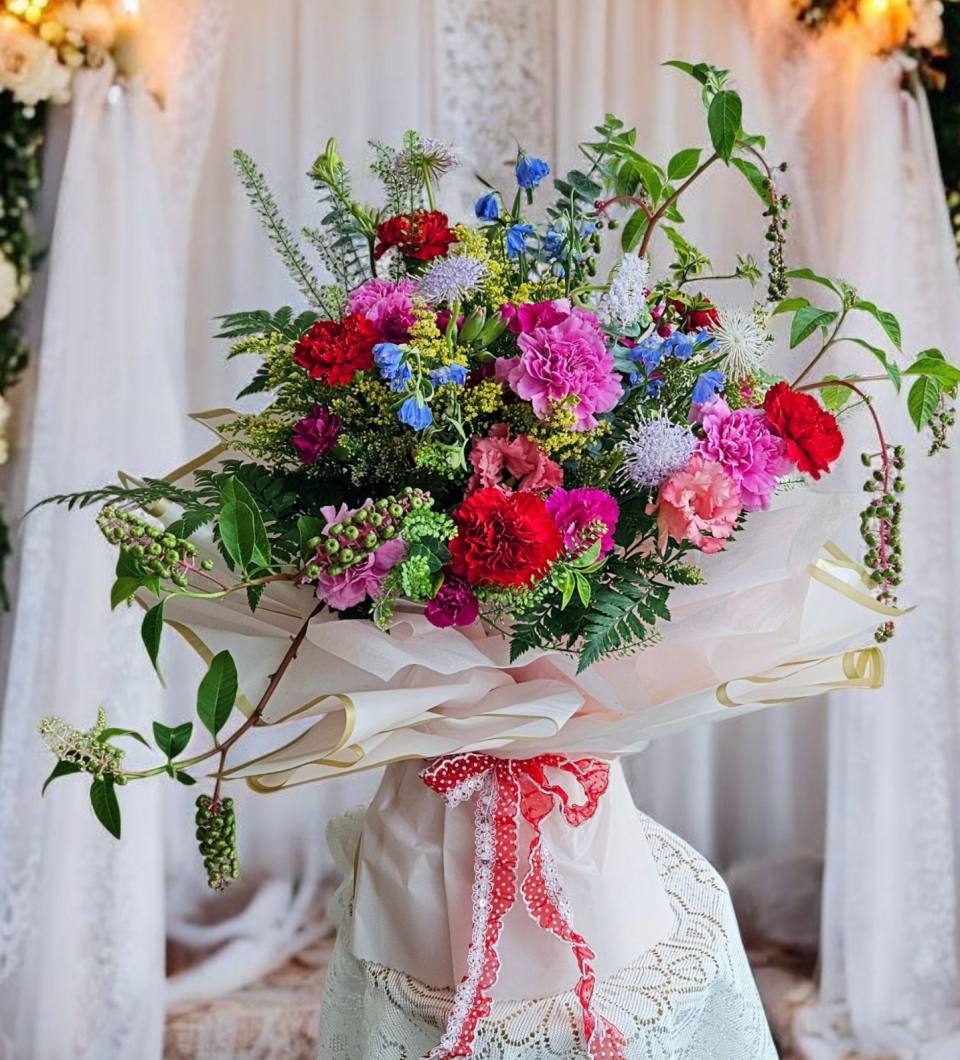 母親節花束預購_（母親，是我最初的花園）-實拍圖片