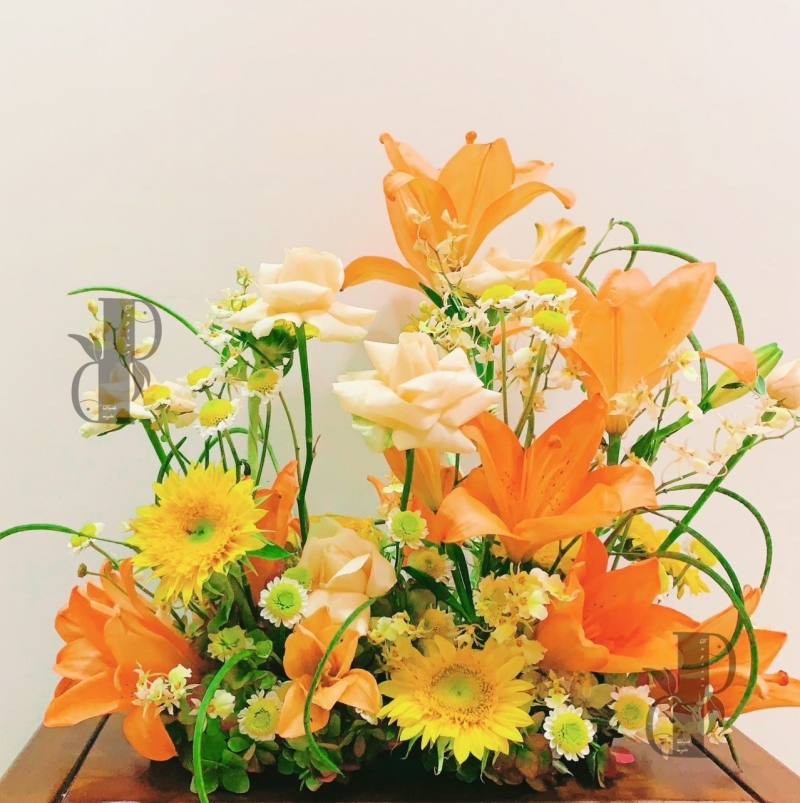 婚禮地花-實拍圖片