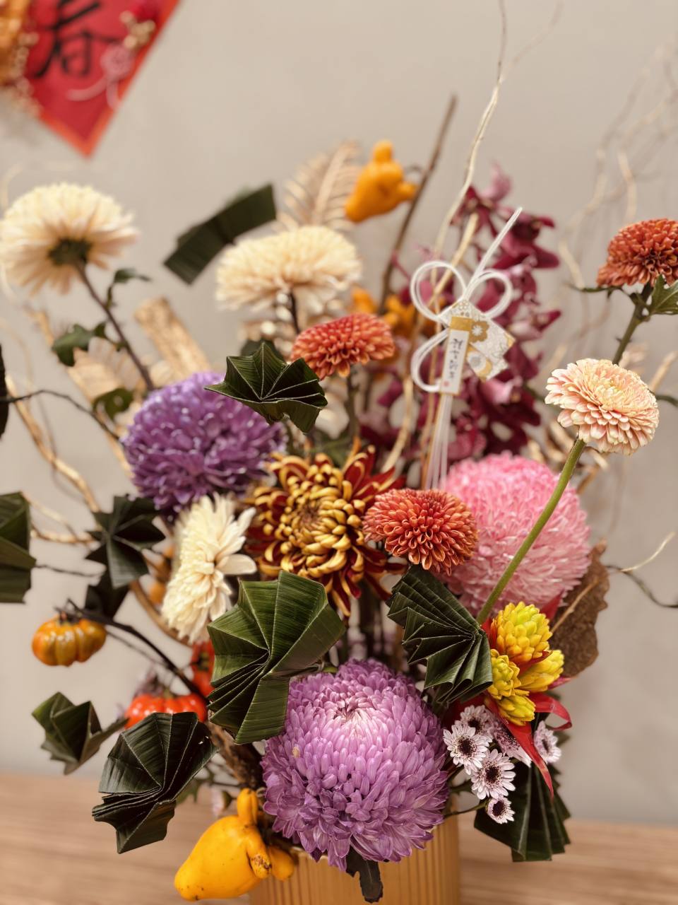 新年花禮-實拍圖片