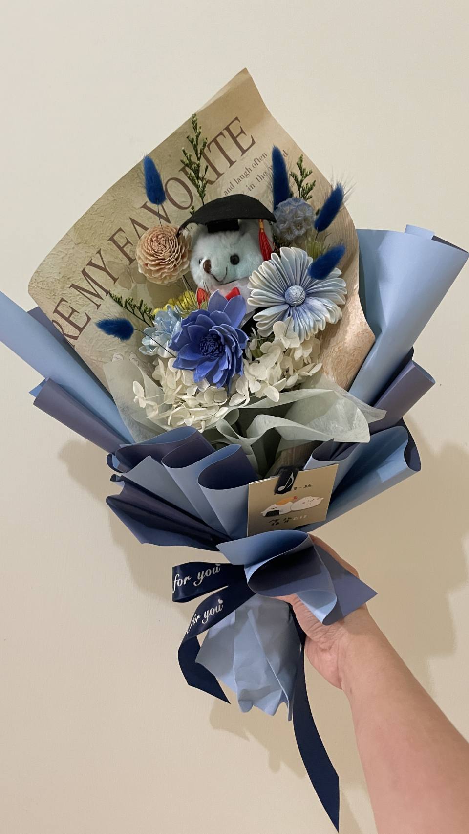 畢業花束-實拍圖片