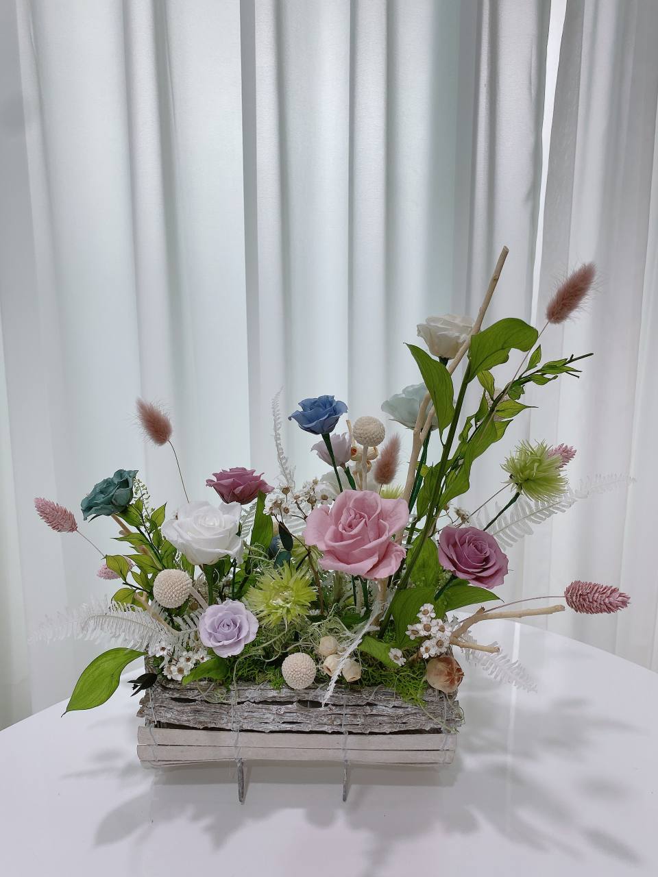 裝飾桌花-實拍圖片