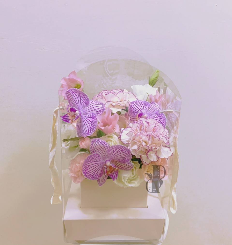 手提花盒-實拍圖片