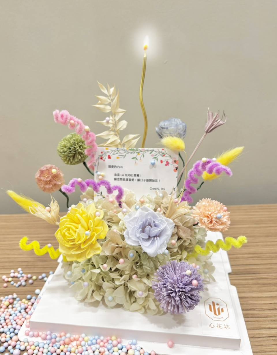 生日蛋糕花-實拍圖片