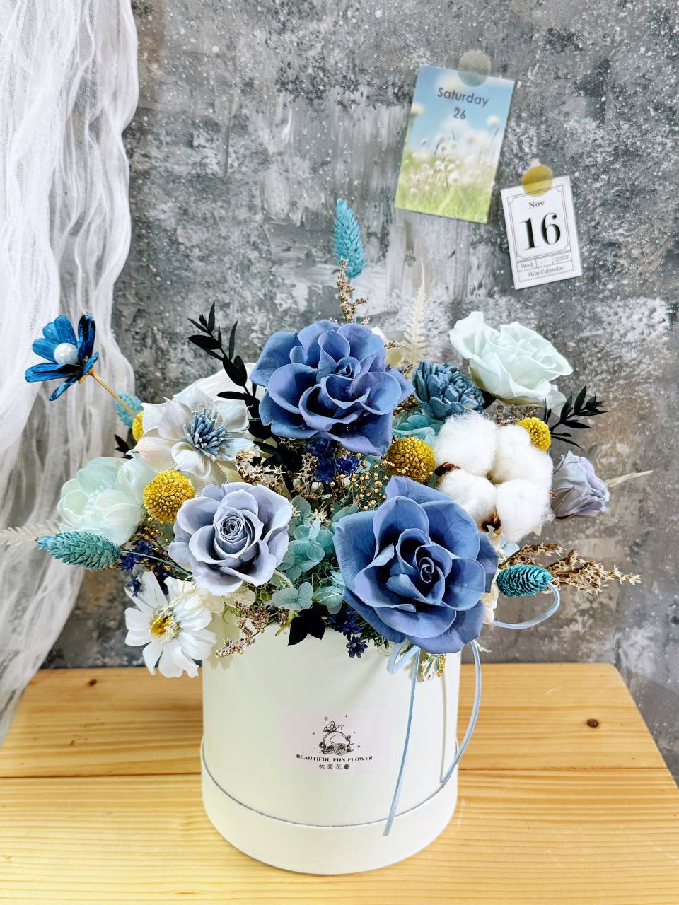 ◈ 迷霧藍花禮 ◈-實拍圖片