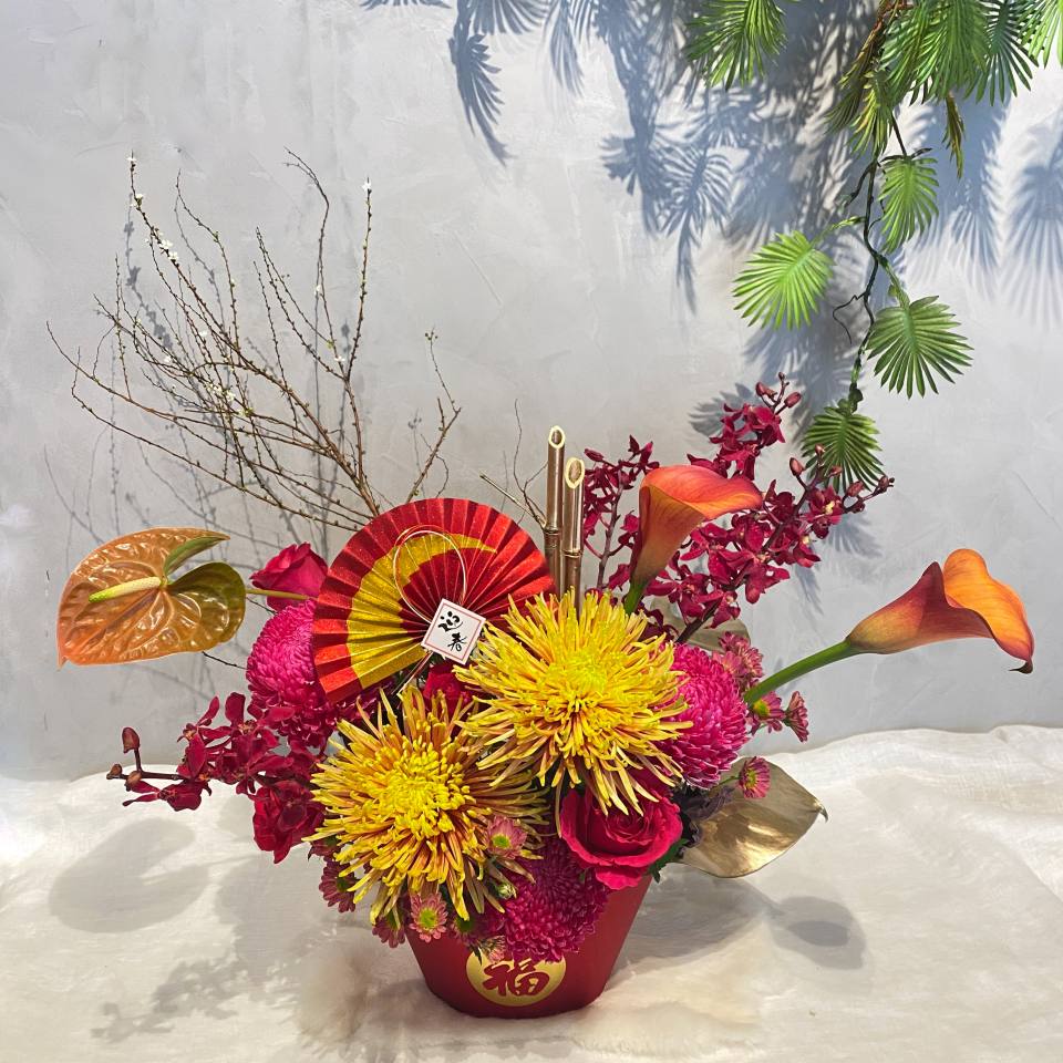 年節鮮花-實拍圖片