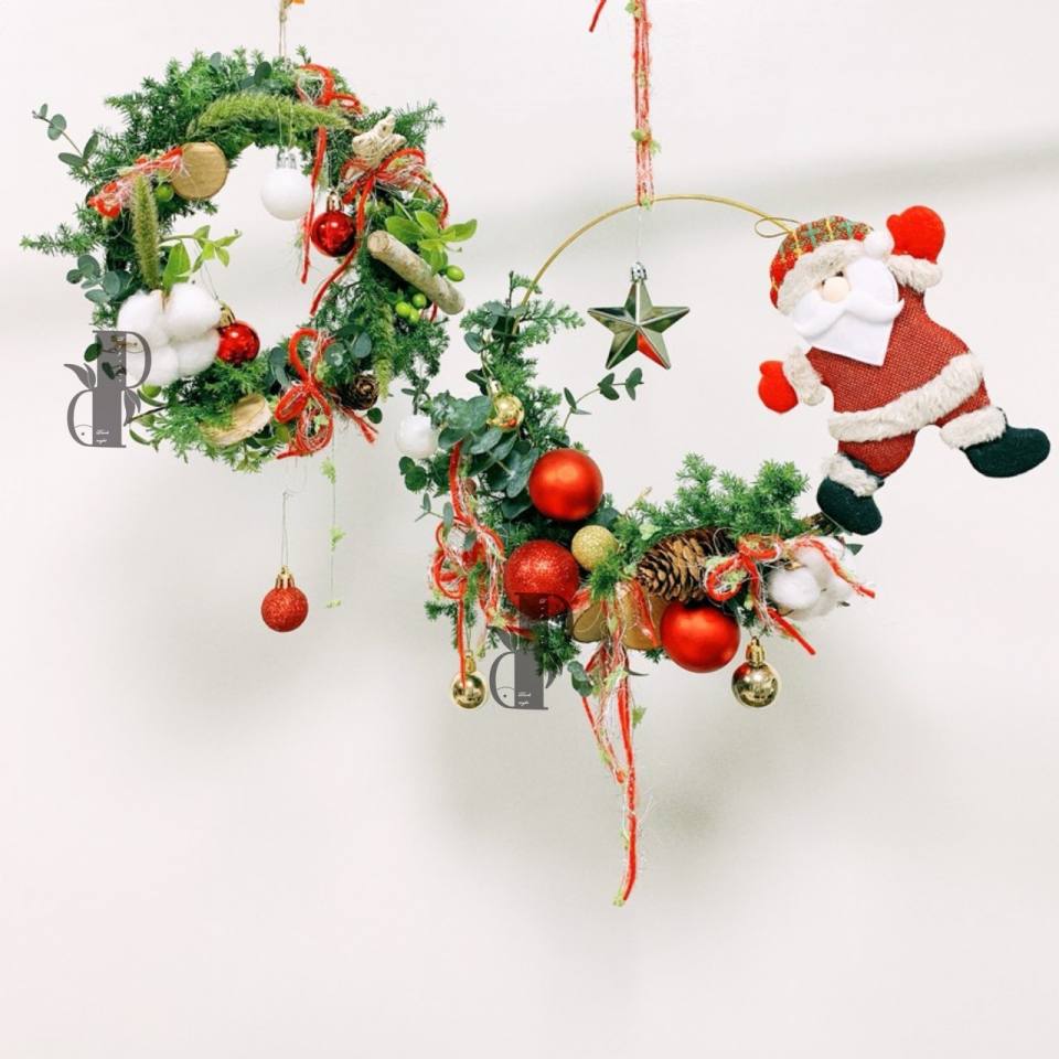 聖誕花圈-實拍圖片