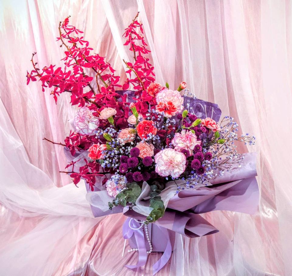 母親節花束預購_活力-實拍圖片