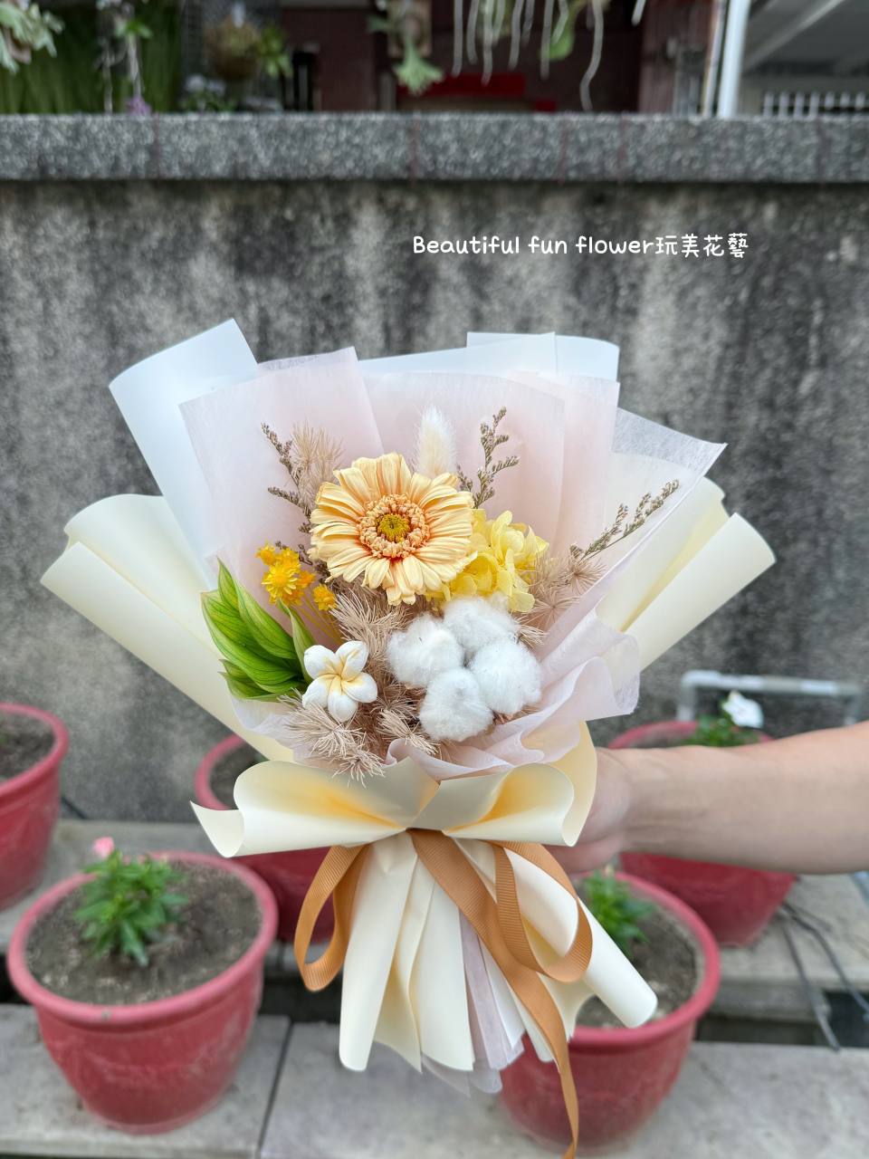 畢業花束/向日葵祝福你-實拍圖片