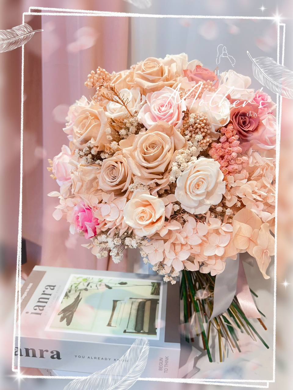 豪華型永生捧花-實拍圖片