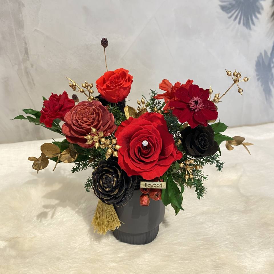 桌上花飾-實拍圖片