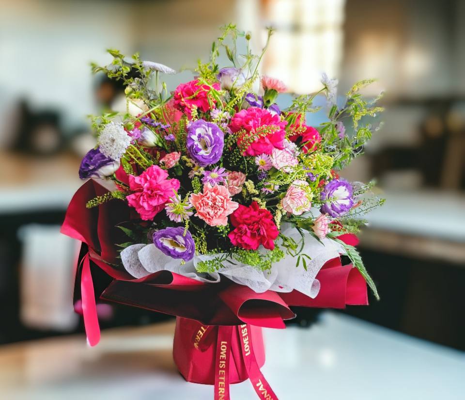 母親節花束預購-實拍圖片