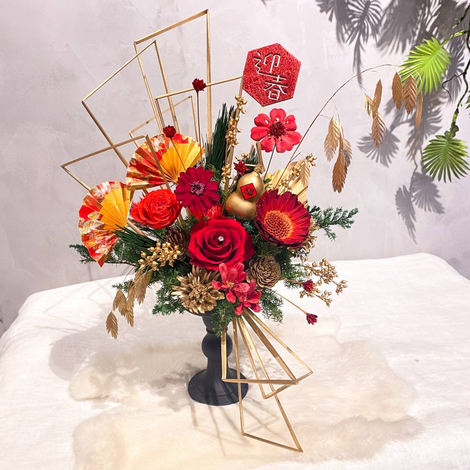 <限量>不凋年節擺飾-限台中-實拍圖片