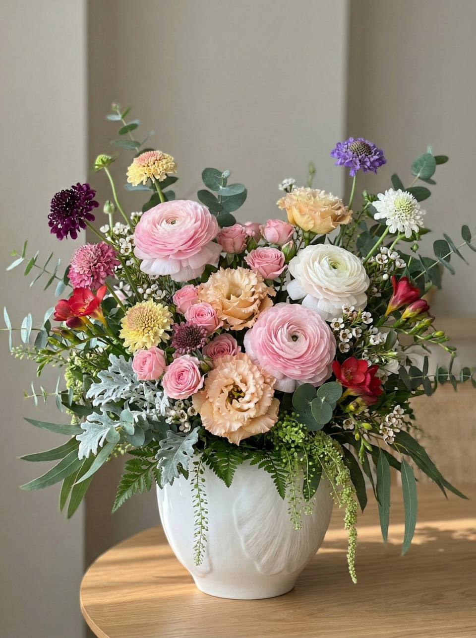 夢幻繽紛盆花-實拍圖片