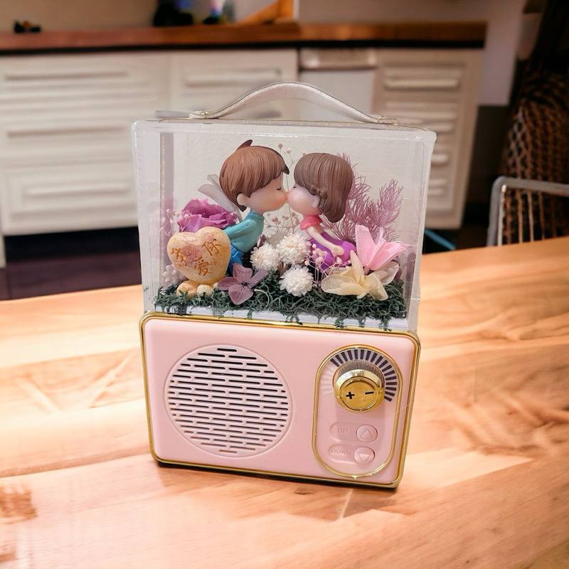 永生花藍芽音響-實拍圖片