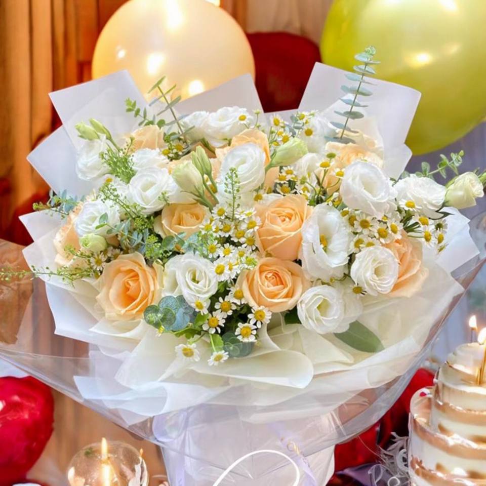畢業花束預購-小清新-實拍圖片