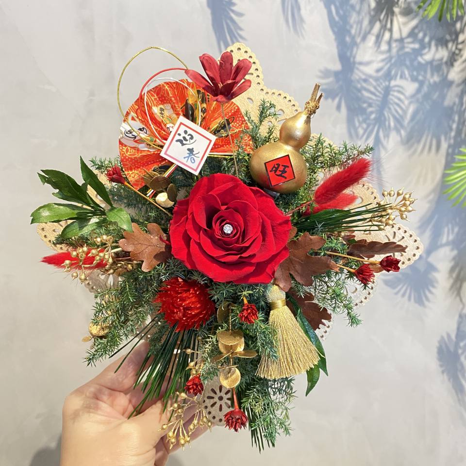 日式年節掛花 (只剩一個)-實拍圖片