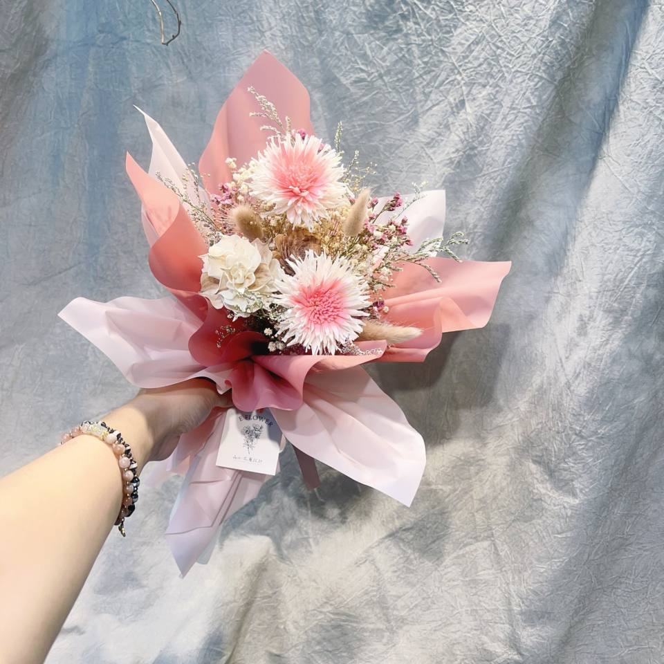 粉色氣泡-實拍圖片