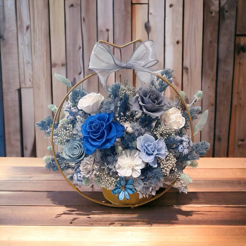 開幕花禮 永生花花禮-實拍圖片