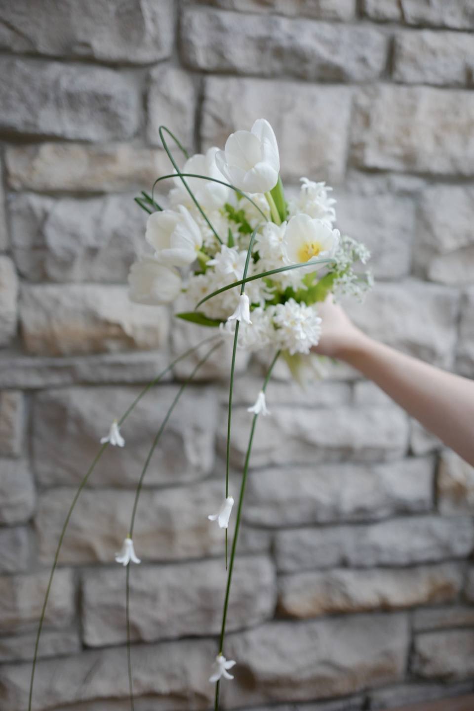 風信子捧花-實拍圖片