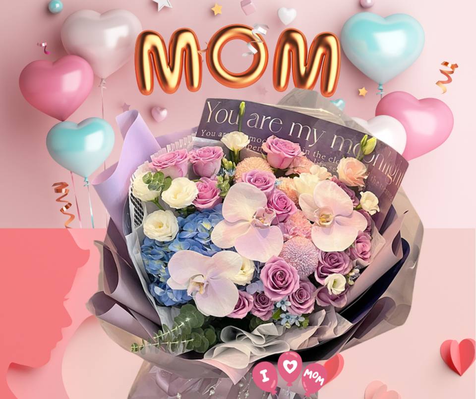 母親節花束預購_蝴蝶蘭-實拍圖片