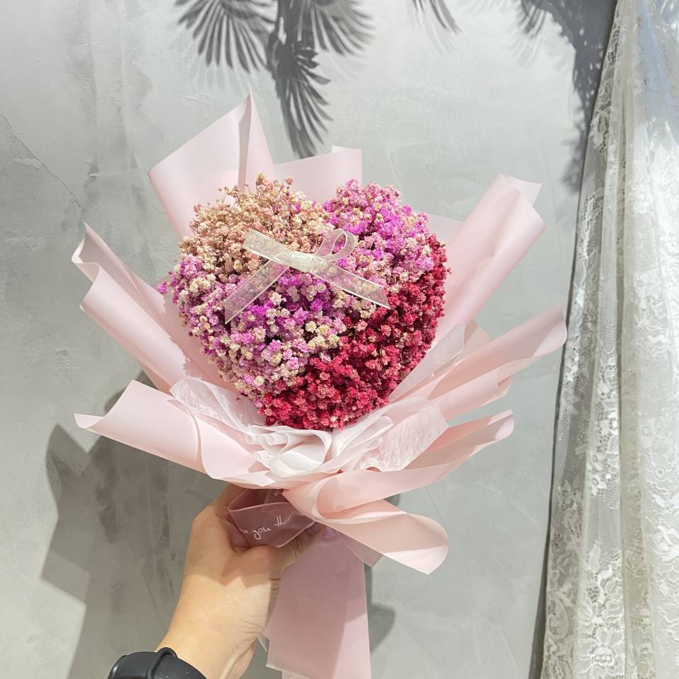 繽紛甜心-粉色漸層-實拍圖片