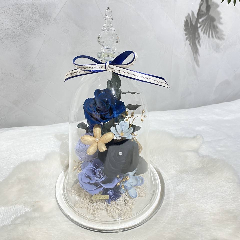 雅緻花禮-星夜藍-實拍圖片