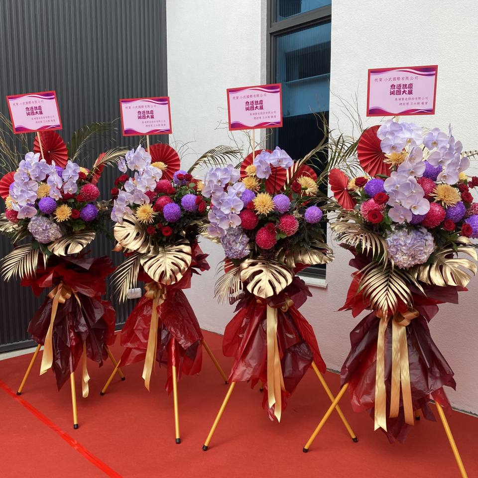 開幕高架花籃(限台中市區及彰化市區)-實拍圖片