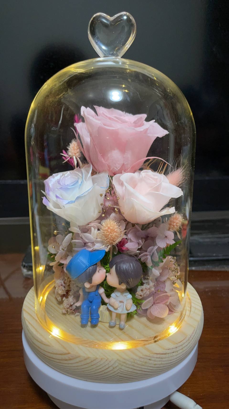 永生化燈罩座-實拍圖片