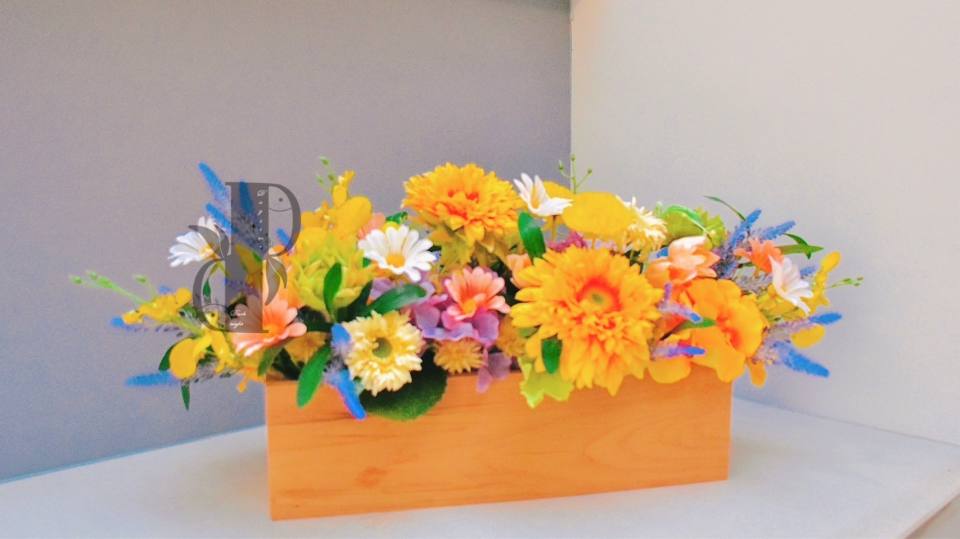 春意盎然(手做木盒)-實拍圖片