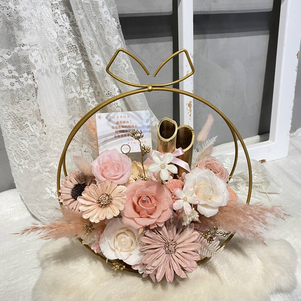 金色晨曦-溫柔粉-實拍圖片