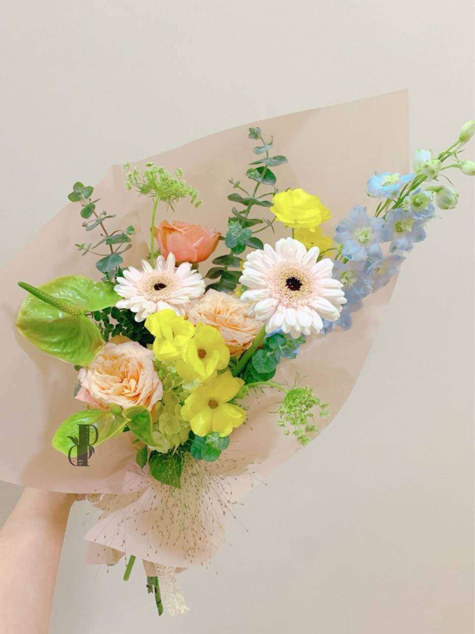 春花盛放(花束)-實拍圖片