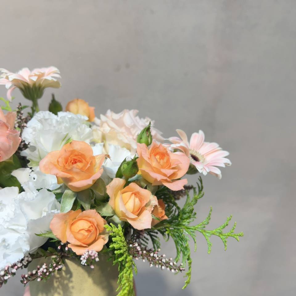 小型餐桌花-實拍圖片