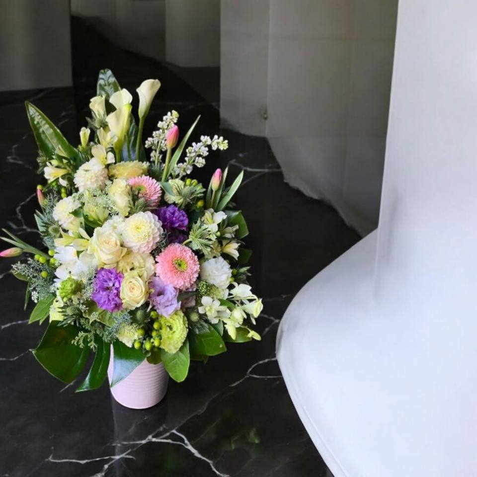 追思盆花客製-實拍圖片