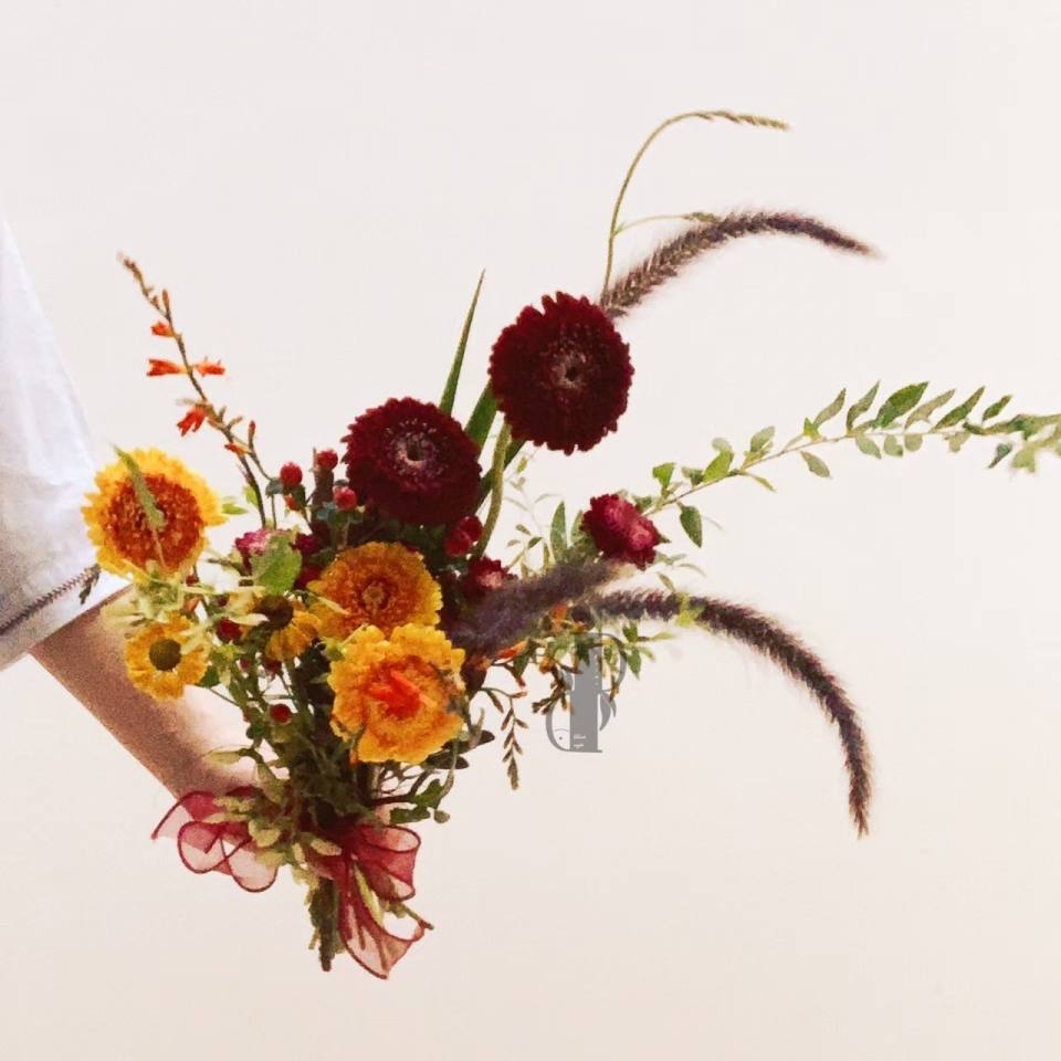 新中式捧花-實拍圖片