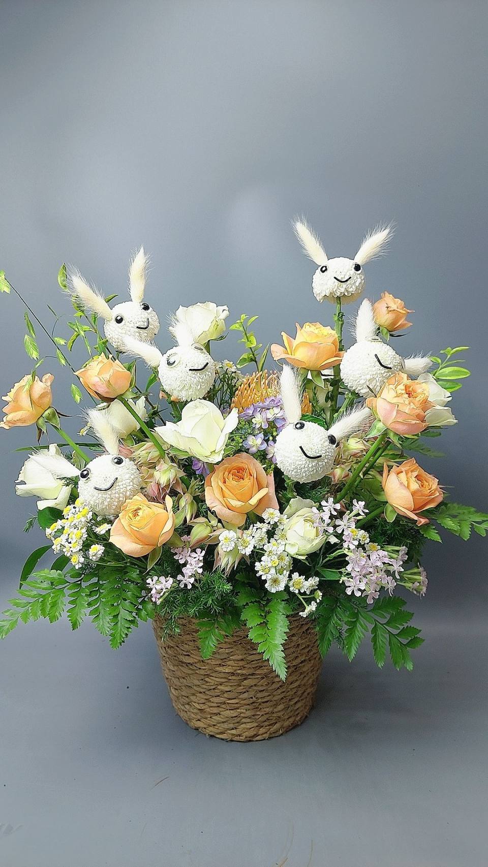 可愛的花禮-實拍圖片