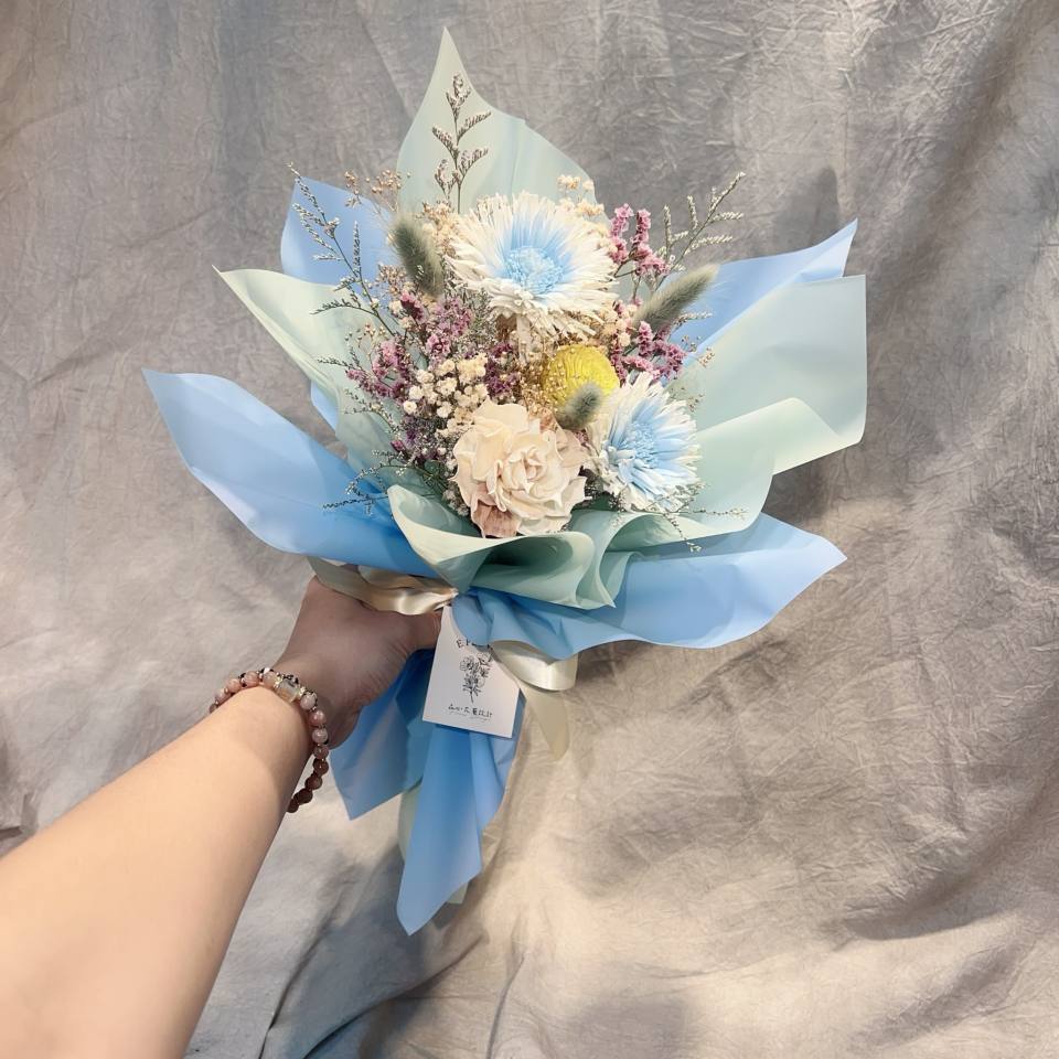 藍色氣泡-實拍圖片