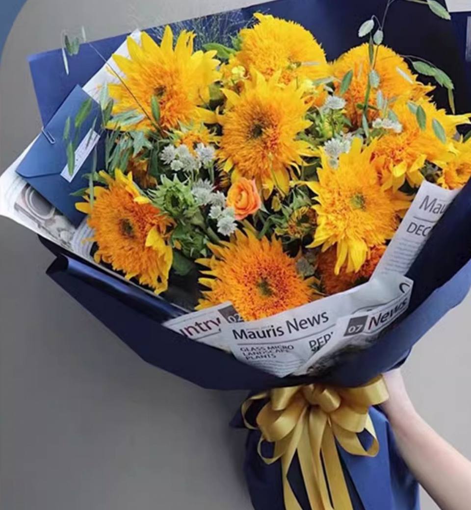 畢業花束預購_ 泰迪熊-實拍圖片